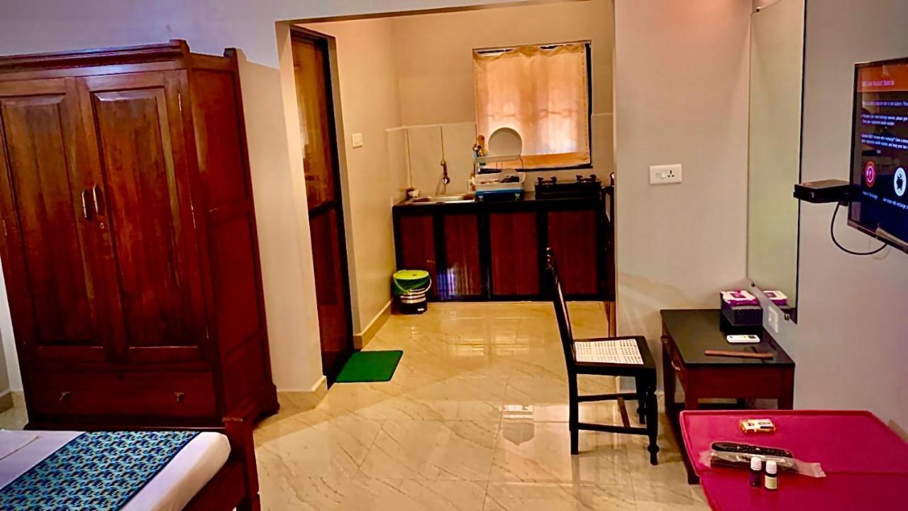 Stan-Inn, North Goa, Vagator, With Strong Wifi,Free Private Parking & Kitchen, Can Cook Where You Stay Exterior foto
